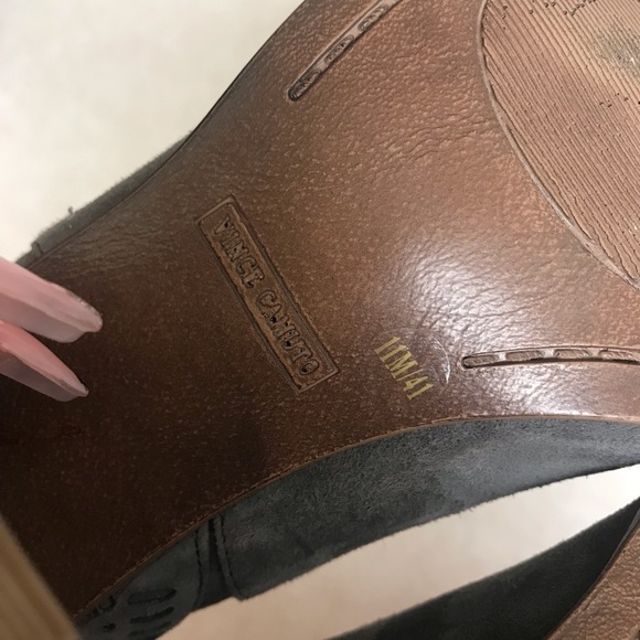 Vince Camuto- Fileana Gray Suede Booties - Picture 9 of 10